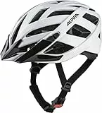 ALPINA PANOMA Classic - Leichter, Optimal Belüfteter Touren Fahrradhelm Mit Optionalen LED-Licht Für Erwachsene, White Gloss, M (56-59 cm)