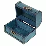 Holibanna Vintage Schmuckschatulle Aus Holz Antikes Schmuckkästchen Für Ringe Und Ohrringe Dekorative Aufbewahrungsbox Klein Für Schmuckstücke