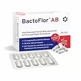 BactoFlor AB - Probiotika hochdosiert für Darmkur bei Antibiotika (20 Kapseln) - 12 Bakterienkulturen für den Darm mit Vitamin D3 & Zink für das Immunsystem - mit Lactobacillus - 30 Mrd. KBE je Kaps.