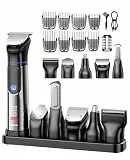 kensen Barttrimmer Herren,18 In 1 Bartschneider Set Wasserdicht Beard Trimmer Usb-C Bart Rasierer Elektrisch Haarschneider Magnetischer Körperrasierer All-In-One Gesichtshaartrimmer Aufsatzkamm 3-15mm