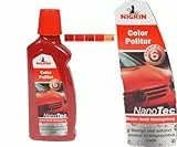 Nigrin NanoTec Color Auto Politur 3in1 Politur,Versiegelung,Glanz (Rot)