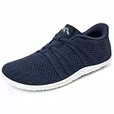 Sosenfer Barfußschuhe Damen Slip On Sneaker Breite Barfuss Schuhe Traillaufschuhe Outdoor Hausschuhe Leicht Barefoot Shoes-SHENLAN-38