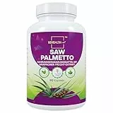 Saw Palmetto 320 mg Kapseln – Pflanzliche Rezeptur für Männer – Ohne künstliche Zusatzstoffe – 90 Kapseln – Laborgeprüft – Hergestellt in der EU