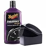 MEGUIAR'S MEGUIARS Endurance High Gloss Reifenglanz Reifenglanzgel Reifenpflege 473 ml & Tyre Dressing Schwamm Auftragsschwamm