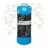 Relaxdays 10022529 Seifenblasen Seifenblasenflüssigkeit, 1 Liter Nachfüllflasche, für Seifenblasenmaschine, Seifenblasenpistole, Tranparent, 1x, 1x 1 Liter