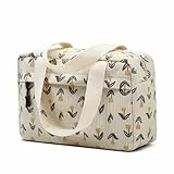 Jiliyote Groß Kosmetiktasche Cord Kulturtasche Gross Damen Kulturbeutel Kord Reise Waschtasche Damen Kosmetikbeutel für Travel Mädchen