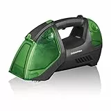 CLEANmaxx Polster- & Teppichreiniger | kabellos, tragbar und handlich | geeignet für Polstermöbel, Matratzen, Teppiche und Autositze | 2200mAh Akku für bis zu 15 min Dauerbetrieb [anthrazit/grün]