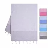 Heré Mood Saunahandtuch & Strandtuch XXL, Weiches Badehandtuch groß als Hamamtuch für Damen & Herren, Saunatuch, Reisehandtuch, Stranddecke, Badetuch, Duschtuch, Sauna Zubehör, Geschenk geeignet