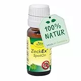 cdVet ZeckEx SpotOn 10ml - Duftöl mit Bio-Ölen mit langanhaltenden, maskierenden Eigenschaften gegen Lästlinge wie Zecken