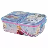 Stor Frozen (Disney) | Sandwich-Box für Kinder mit 3 Fächern - Snack-Halter - dekorierte Lunch-Box