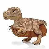 Wow! Stuff Jurassic World Baby T-Rex Dinosaurier Handpuppe, mit verstecktem Steuergriff & Handschuh, über 20 Sounds & Bewegungen, Größe ca. 58 cm, batteriebetrieben