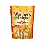 Werther's Original Caramel Popcorn Classic – 1 x 140 g – Popcorn mit Sahne-Karamell-Überzug – Knuspriger Snack mit Karamellgeschmack
