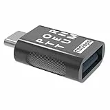 PORTENTUM USB-C auf USB Adapter 10 Gbps | 1 Stück | USB-C auf USB 3.0 Female Handy-OTG-Adapter, Thunderbolt 4/3 auf USB 3.1