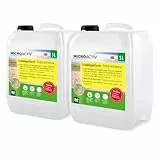 2 x 5 L Microactiv Steinreiniger/Grünbelag Entferner Konzentrat gegen Moos, Algen und Grünbelag