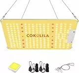 COKOLILA Pflanzenlampe Led mit 222pcs SMD Leds, Grow lampe, Pflanzenlicht, Pflanzenlampe Led Vollspektrum für 60 * 60cm Innen Wachsen Zelt Pflanze Gemüse und Blume