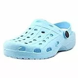 Playshoes Unisex-Kinder EVA Clogs, Badeschuhe, Gartenschuhe Pantoletten Türkis (türkis 15), 20/21 EU