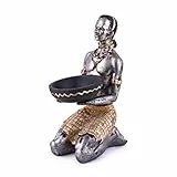 pajoma® afrikanische Dekofigur mit Kerzenhalter, H 22 cm