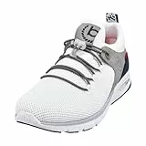 bugatti man Herren Slipper, Männer Slipper, Mokassins,Schlupfschuhe,schluepfschuhe,Freizeit,leger,College Schuhe,Slip-ons,White (6900),45 EU/EU UK