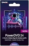 CyberLink PowerDVD 24 Ultra - Preisgekrönter Player für digitale Medien, Blu-ray- und DVD-Disc - Spielt praktisch jedes Dateiformat ab - Dauerlizenz für Windows (ProduktKeyCard) #PKC