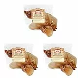 DIBO Rinderohren, 2 Stück im Beutel, der kleine Naturkau-Snack oder Leckerli für Zwischendurch, Hundefutter, Qualitätskauartikel ohne Chemie von DIBO (Packung mit 3)