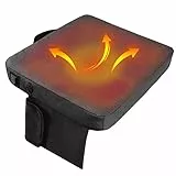 Annadue Heiz Sitzkissen, Herbst/Winter Elektrisches Heizkissen für Camping Im Freien, 3 Gänge Verstellbar, USB Buchse Heizsitzkissen für den Heimgebrauch.