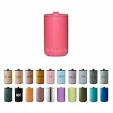 Design Letters Thermobecher | Thermobecher kaffee to go | Kaffeebecher To Go aus Edelstahl doppelwandig isoliert, auslaufsicher | Geschenke für frauen, Männer | Travel mug | 350 ml