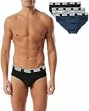 Diesel - (3er Pack Herren Stretch Slips Unterhosen - Umbr Andre, Größe:L