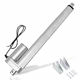 DCHOUSE Linearantrieb 1500N 300mm Hub max Lineartechnik-Aktuatoren, DC 12V-Motor für elektronische, Medizinische, Elektrische Türöffner und Automatisier ungsanwendungen