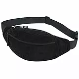 Jiliyote Cord Bauchtasche Gürteltasche Hüfttaschen 3 Fächer Brusttasche Bum Bags Outdoor Sport Reise Laufen Schule Fahrrad Fanny Pack für Damen Jungen Teenager Sportlich