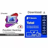 Parallels Desktop 20 für Mac Pro Edition + F-Secure Total | 1 Jahr | 3 Geräte | PC/Mac/Mobile | Aktivierungscode per Email