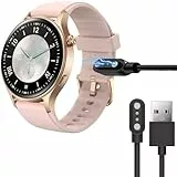 Blueshaweu Ladekabel Kompatibel mit aeac Smartwatch 1.32' AR01, Kabel Ladegerät Ladestaion für aeac AR01/Fitpolo AR01 Smartwatch (schwarz)