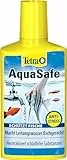 Tetra AquaSafe - Qualitäts-Wasseraufbereiter für fischgerechtes und naturnahes Aquariumwasser, neutralisiert fischschädliche Stoffe im Leitungswasser, 250 ml Flasche