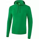 Erima Basic Hoody Gruen, 2XL Unisex