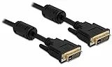 Delock DVI-Kabel (DVI 24+5 Stecke/Stecker, 5m) schwarz