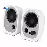 Edifier R12U WT USB-Lautsprecherset (Bassreflex-Port, Kopfhöreranschluss, integrierter Lautstärkeregler) weiß