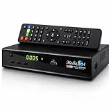 Satelliten Receiver Mediaart-4 Sat Receiver DVB-S/S2 Full HD 1080p Deutsche Senderliste vorprogrammiert HDMI & SCART Astra 19.2° TV Receiver, DVB-S, DVB-S2