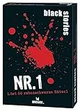 Moses. Black Stories Nr. 1, 50 Rätsel in der ersten Edition Krimi Kartenspiel mit Spielvariante und Punktechips, Rätselspiel ab 12 Jahren