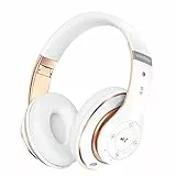 Lankey Sound Bluetooth-Kopfhörer, kabellos, Over-Ear-Kopfhörer mit 6 Equalizer-Modi, 65 Stunden, mit integriertem HD-Mikrofon, FM, SD/TF für unterwegs, auf Reisen