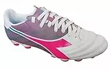 Diadora Herren Brasil Elite Veloce Gr LPU Fussballschuh, Wht Pink Fluo Blue Fluo, 42 EU