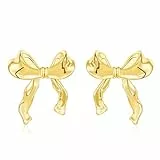 Rajputana Trendige Bogen-Ohrringe für Frauen und Mädchen, Band-Ohrstecker, Quasten-Ohrringe für Hochzeit, Statement-Schmuck, Kupfer, Kein Edelstein