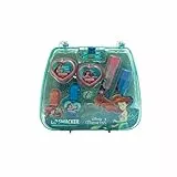 Lip Smacker Princess Ariel Mini Tote Bag, ein Ungefährliches Make-up-Set für Kinder mit Gesichts-, Lippen- und Nagel-Make-up und Beauty-Accessoires für den Perfekten Prinzessinnen-Look