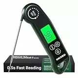Inkbird RHT-11K Digital Fleischthermometer, K Sensor 0.5s Sofortiges Bratenthermometer Thermometer Küchenthermometer, LCD-Bildschirm Grillthermometer für Kochen, Grillen, Braten, Baby-Ernährung