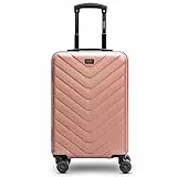 REDOLZ Hartschalen Kabinen-Koffer | Leichter Trolley 37 x 22 x 55 cm - hochwertiges ABS Material | 4 Doppelrollen & TSA-Schloss (Essentials 07)