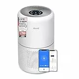LEVOIT Luftreiniger mit HEPA Luftfilter gegen 99,97 Prozent Schimmel Staub Pollen Tierhaare, Luftqualitäts-Feedback und Auto-Modus, CADR 240m³/h für Raucherzimmer, Air Purifier 22dB Schlafmodus Timer