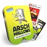 DENKRIESEN - ARSCHMALLOWS® Collector's Edition – Weniger frisst mehr | Wasserfestes Kartenspiel | Ab 9 Jahren | 2-6 Spieler | Lustiges Familienspiel | Perfekt für Spieleabende und Partys
