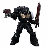 HiPlay JOYTOY Warhammer 40,000 1/18 Space Marines Black Templars Outriders Bruder Valtus JT2849 Action-Figurensammlung Modell Geschenk