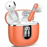 Cillso Bluetooth Kopfhörer, Mini In Ear Kopfhörer Kabellos Bluetooth 5.4, Wasserdicht, USB-C, LED-Ladeanzeige für Sport, Ohrbuschen mit HiFi Stereo Deep Bass