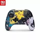 PowerA Kabelloser Advantage-Controller für Nintendo Switch 2 - Pokemon, Offiziell lizenziert, Halleffekte, zuweisbare Tasten, Pro-Controller, C-Taste, Bewegungskontrollen