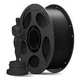ANYCUBIC PLA Plus Filament 1.75mm Schwarz, PLA+ 3D Drucker Filament, Intelligentes Drucken, Filament-3D-Druckmaterialien 1kg