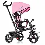 Faltbares Rosa Kinder Dreirad - City Molto